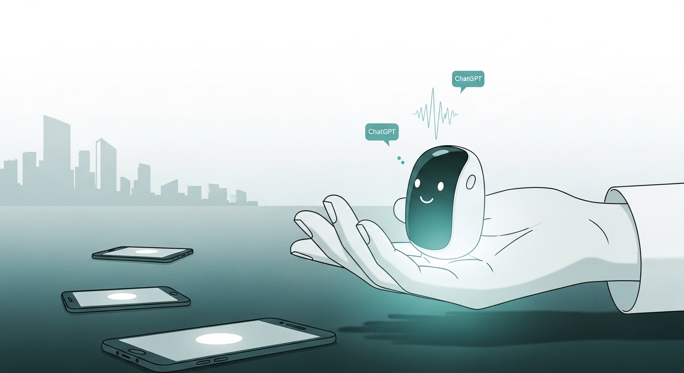 OpenAI初のハードウェア構想:Jony Iveと開発するスクリーンレスAIデバイスとは