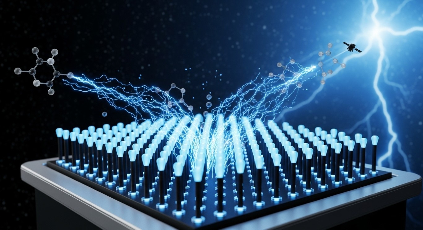 Orbital Arc、電力効率40%向上の新型イオンスラスター｜防虫剤の主成分を宇宙への燃料に