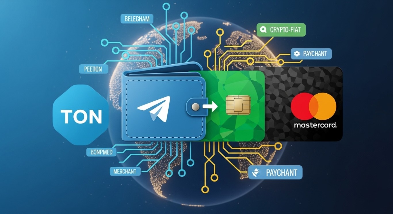 Telegram ユーザーが直接 TON で買い物できるMastercard、AlphaTON Capital が2025年内立ち上げ予定