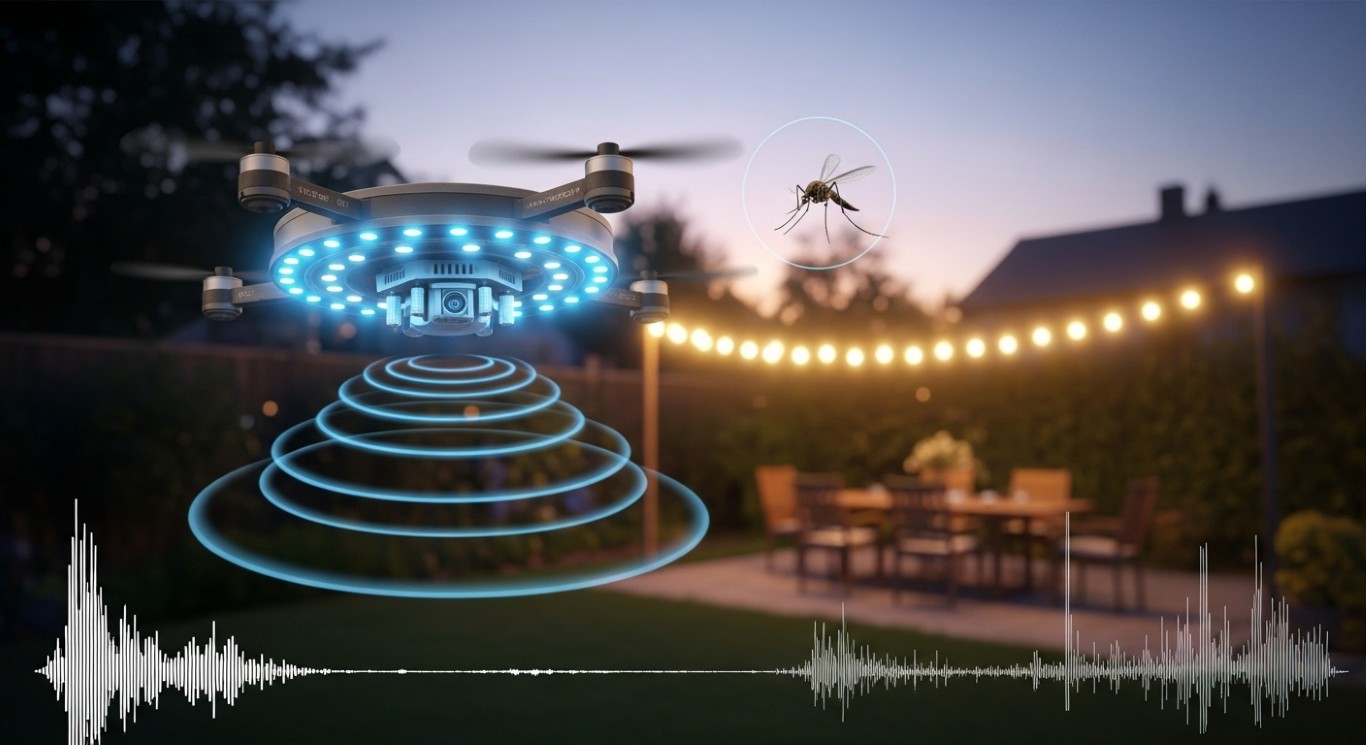 Tornyol、超音波ソナーで蚊を駆除する自律型ドローンでマラリア根絶に挑む