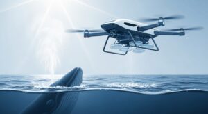 クジラの鼻水から健康状態を把握｜スノットボットが実現する次世代の海洋哺乳類研究とは