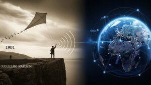12月12日【今日は何の日？】世界が瞬時に繋がった日。マルコーニの無線実験と「光・量子」が描く通信の未来