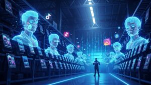 AIインフルエンサー工場の内部が流出、Doublespeedのフォンファーム1100台がハッキング被害