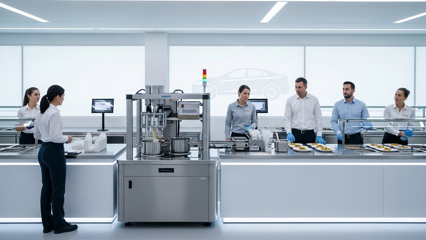 Circus SE「CA-1」自律調理ロボ、メルセデス工場カンティーンで2026年夏稼働予定