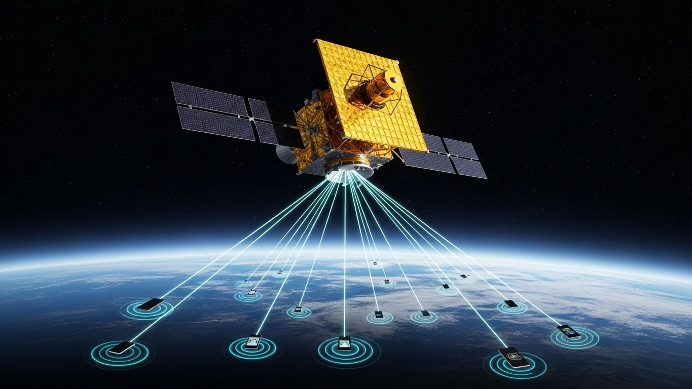 ISRO、史上最大級の通信衛星打ち上げ。スマホ直接通信が現実に