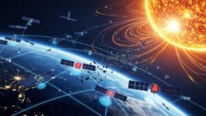 太陽フレアで衛星制御不能に？Starlink含む7000機超がわずか2.8日で衝突リスク｜最新研究が警鐘