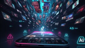 TikTok上の354アカウントが1ヶ月で45億回視聴を獲得、AIスロップと反移民コンテンツの実態が明らかに