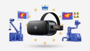 Youbiquo Leonardo XR：イタリア発エンタープライズVRヘッドセット、旧世代チップで長時間稼働とGDPR準拠を実現