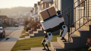 Rivr、階段も登れる配達ロボットRIVR ONEを2026年ピッツバーグで商業展開へ――Jeff Bezos出資の次世代フィジカルAI