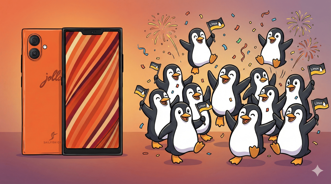 Jolla Phone:Sailfish OS 5搭載、コミュニティ主導で生まれる独立系Linuxスマホ