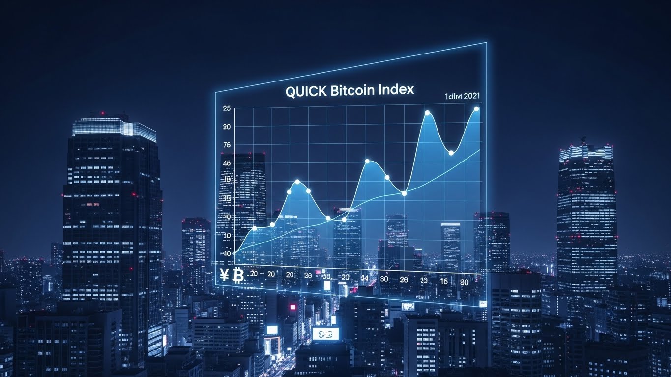 「QUICKビットコイン指数」×リアルタイム指数　日本のビットコイン市場インフラが一段階進化