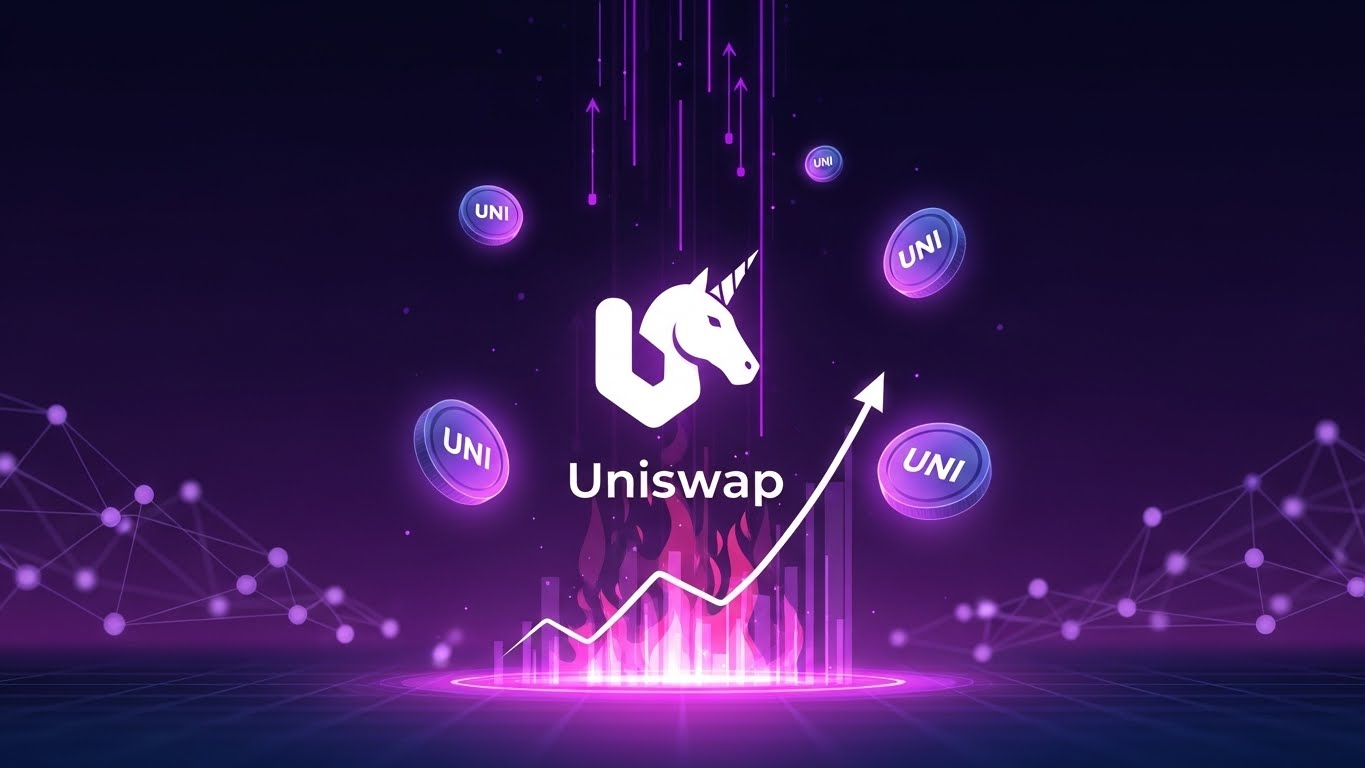 Uniswap、1億UNI（約600億円）バーンを可決──プロトコルフィー導入で価値蓄積モデルへ転換