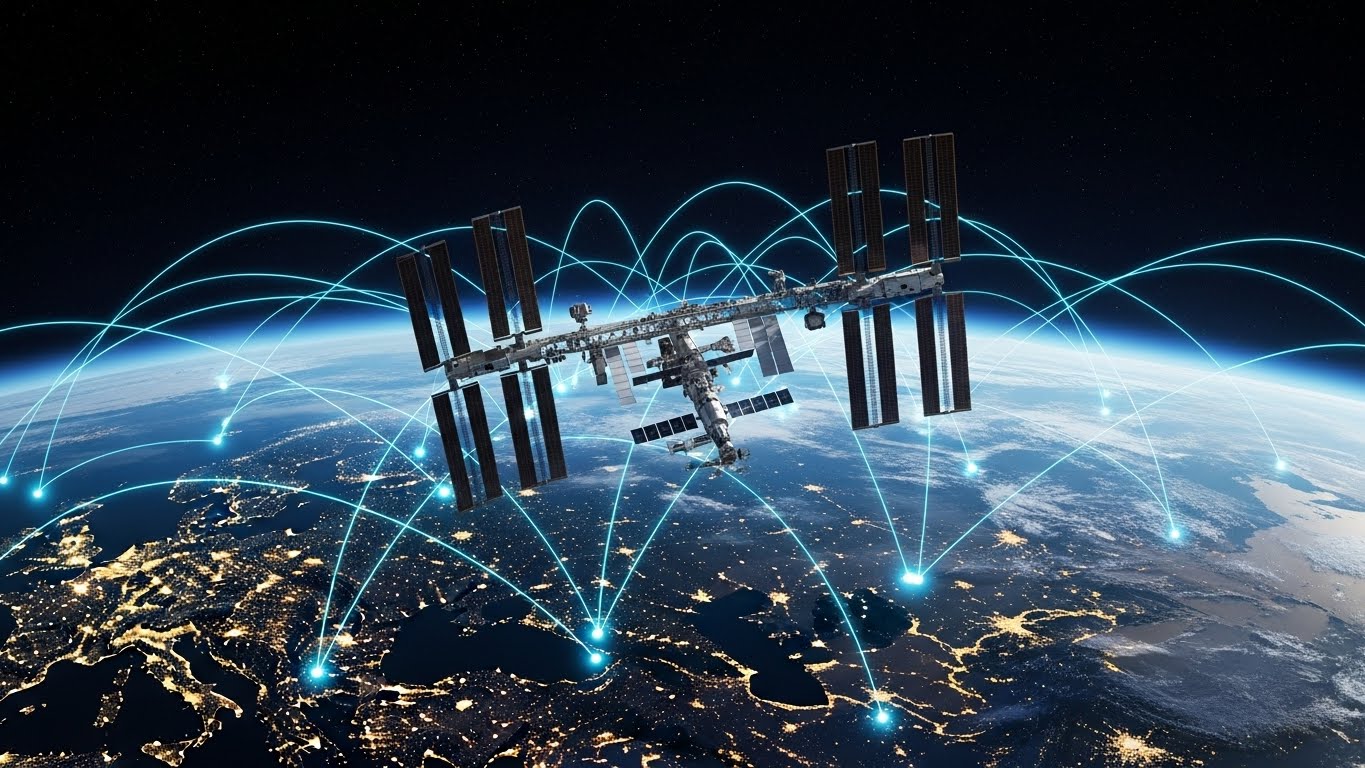 国際宇宙ステーションと地球を一つの空間に—スペースデータが描く宇宙デジタルツインの未来
