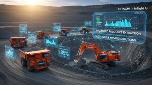 日立建機がリズミックに300万ドル出資｜AI解析とランドクロスで鉱山運営を高度化へ
