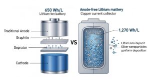 韓国POSTECH、航続距離2倍のアノードフリー電池を開発─1,270Wh/Lを達成