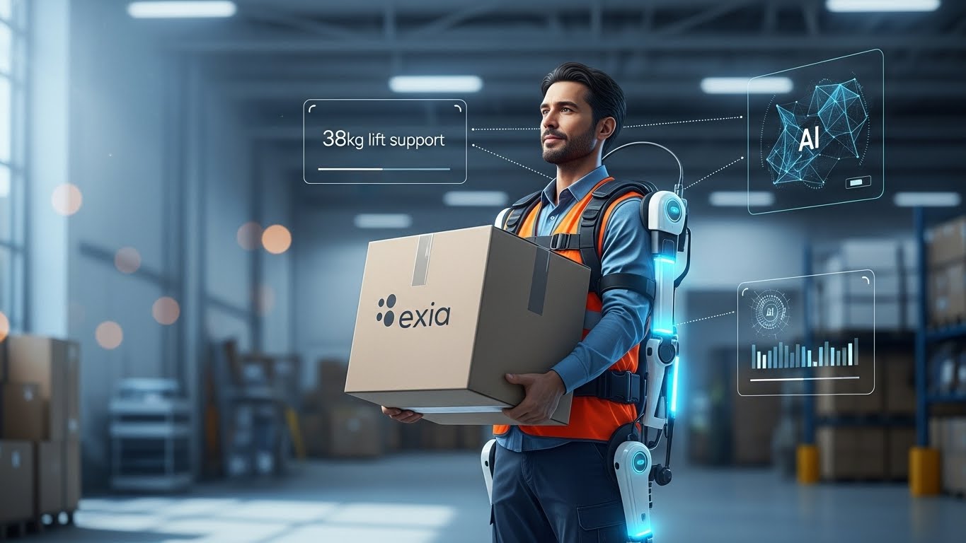 AIエクソスケルトン「Exia」が描く未来。German BionicがCES 2026で示す人間拡張技術の到達点