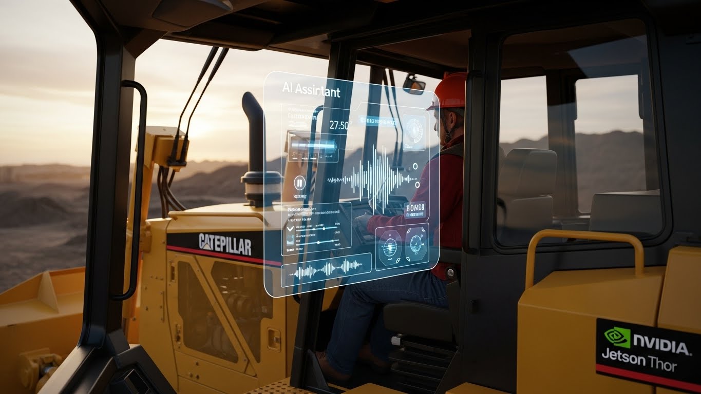 Caterpillar、エッジAI搭載「Cat AI Assistant」をCES 2026で発表