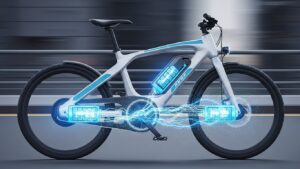 Hello SpaceのMAG DRIVE｜走りながら充電する電動自転車｜CES 2026で公開