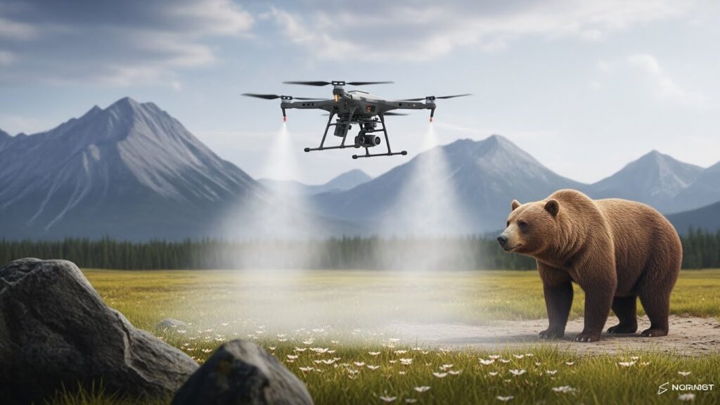 テラドローン、クマよけスプレー搭載ドローンで全国初の民間主導クマ対策を始動