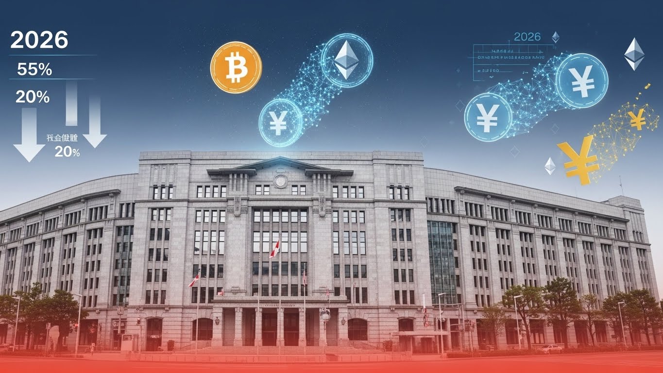 ビットコイン・イーサリアムが金融商品に―日本が2026年税制改革で暗号通貨市場の大転換