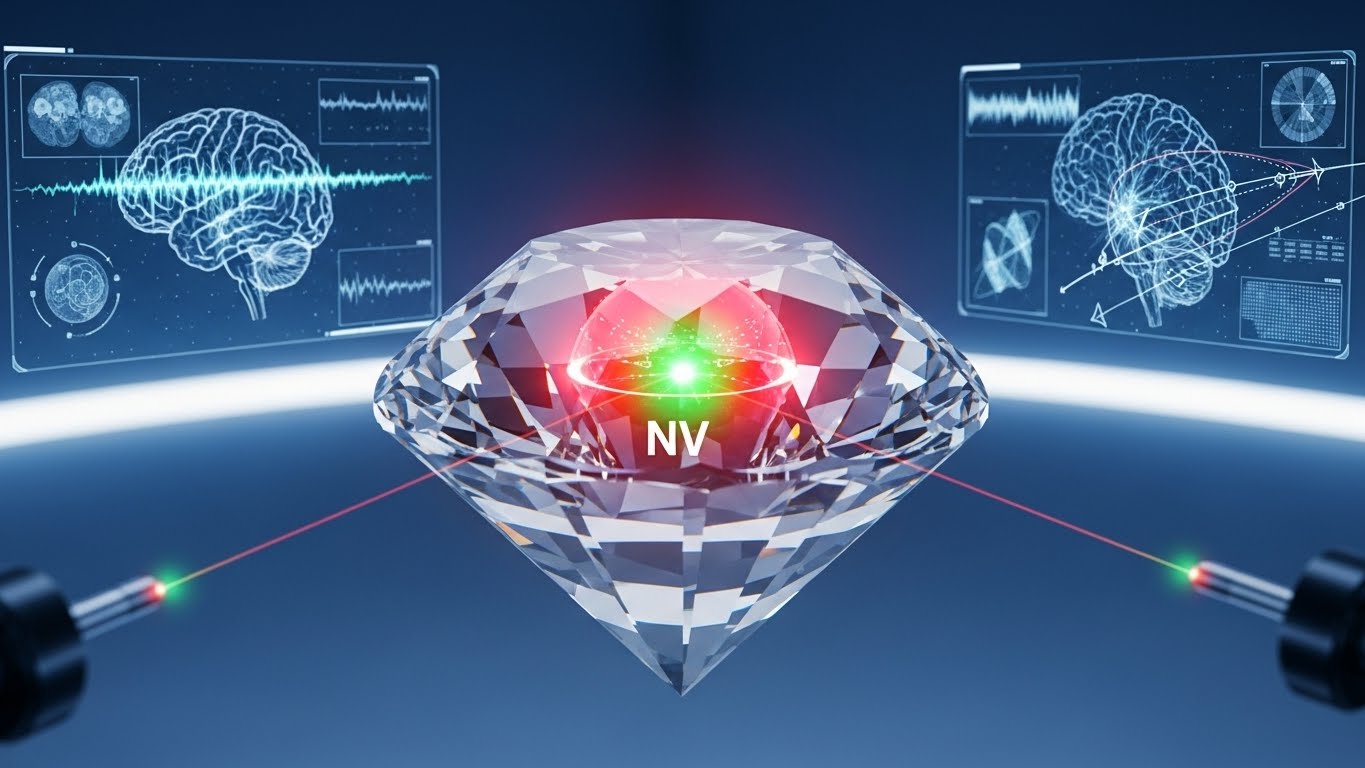 ダイヤモンド量子センサー、デビアスとボッシュが商業化へ：宝石から医療・航法技術への転換