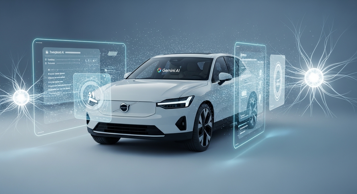 ボルボEX60、Google Gemini搭載の初のEV発表―航続810km、会話するクルマの時代へ